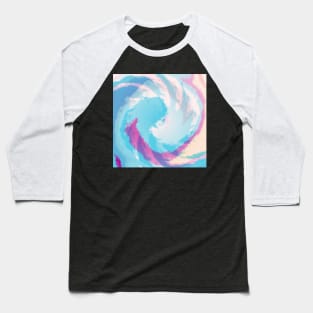 Abstract Unicorn Lines Pattern Baseball T-Shirt